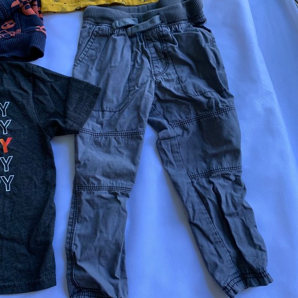 TODDLER BOY 2T MIXED LOT BUNDLE OF 6 HOODIE SHACKET PANTS SHIRTS - Picture 11 of 12